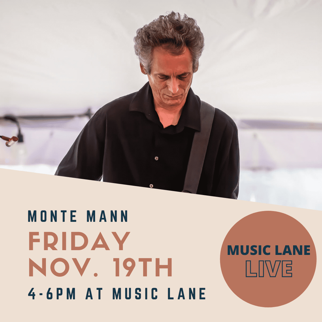 Music poster Monte Mann