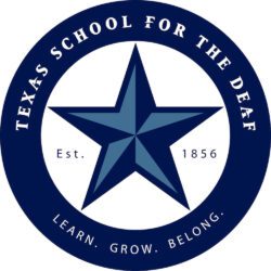 Texas School for the Deaf logo
